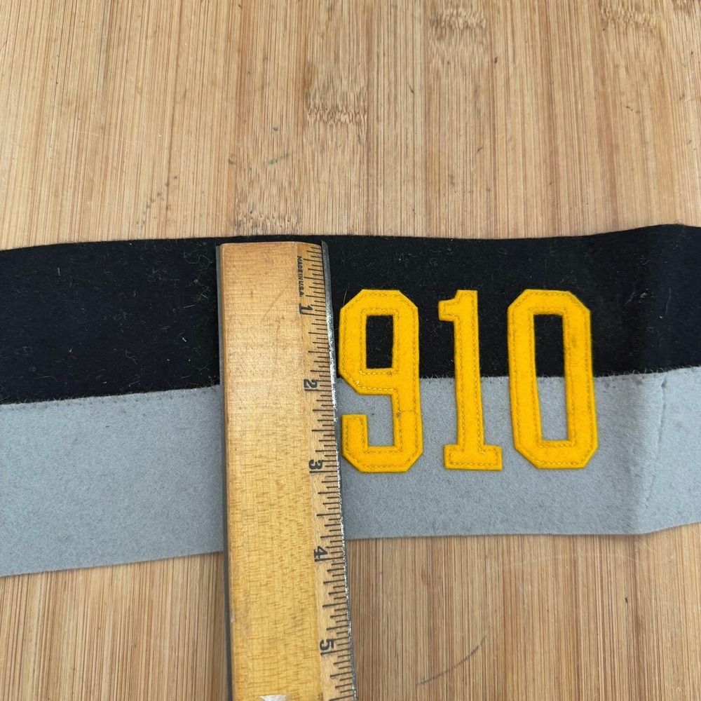 Armband 1910 Wool Black and Yellow & Gray - Picture 4 of 4